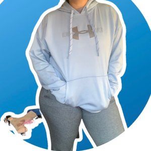 NWOT Under Armour Size XL lavender color hoodie; brand new never worn.